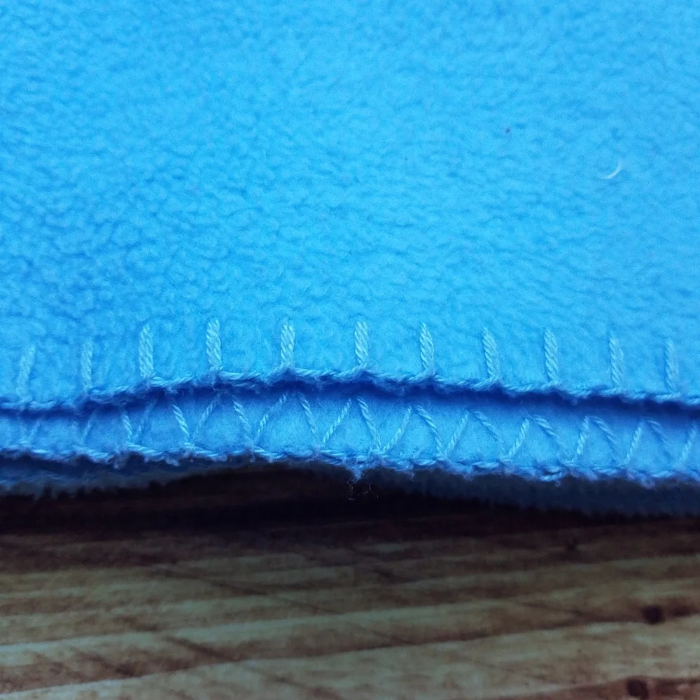 Martha Stewart Everyday Blue Snowflake Pillow & Blanket Set Fleece Blanket